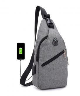 multi-functional USB crossbody bag no. MB1053