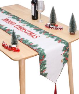 christmas table flag no.LCD1016