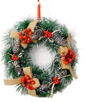 christmas wreath no.LCD1134